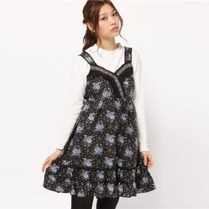 NWOT Axes Femme Royal Road Rose Bouquet Lolita Jumper Dress